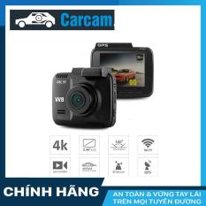 Camera hành trình W8 Carcam Wifi GPS 4K + thẻ nhớ 32GB class 10