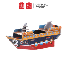 Đồ chơi ghép hình Miniso du thuyền 3D – Hàng chính hãng