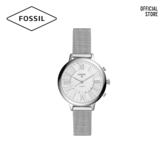 Đồng hồ nữ Fossil Hybrid Smartwatch Jacqueline dây thép không gỉ FTW5019 – màu bạc