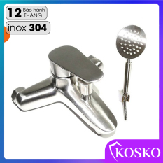 Bộ Vòi Sen Tắm Nóng Lạnh INOX SUS304 ĐÃ BAO GỒM TAY SEN VÀ CÁC PHỤ KIỆN ĐI KÈM (Bảo hành 2 năm, 1 đổi 1 trong vòng 15 ngày)