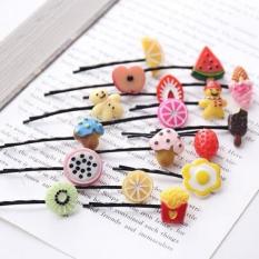 Ghim cài tóc trái cây – Kẹp tóc hoa quả cute