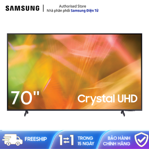 [Trả góp 0%]UA70AU8000 – Smart Tivi Samsung Crystal UHD 4K 70 inch AU8000 2021