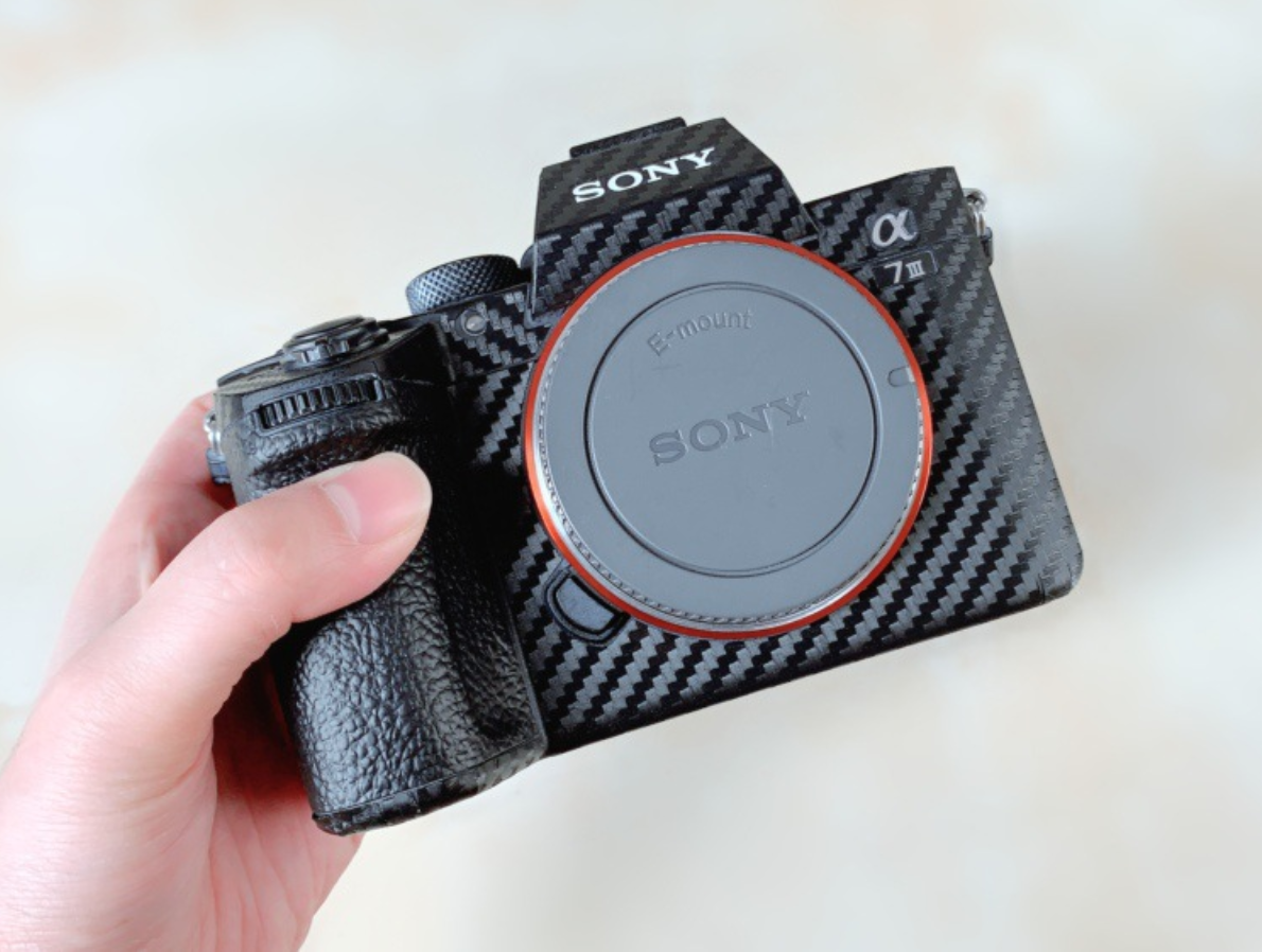 Miếng dán carbon 3M cho máy ảnh Sony A7iii và A7riii
