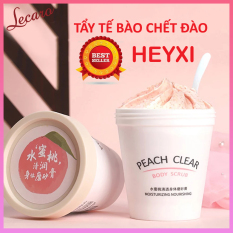 [CHÍNH HÃNG] Tẩy Tế Bào Chết Đào HEYXI, Kem Tẩy Da Chết Body, Chiết Xuất Từ Trái Cây, Làm Sáng Da, Mịn Da, Se Khít Lỗ Chân Lông, Trắng Da, LECARO