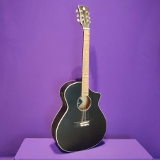 Đàn guitar acoustic tập chơi – Kết nối EQ ra loa – Mặt gỗ thông có ty chống cong cần – tặng kèm 7 phụ kiện – bảo hành 12 tháng – Âm bao hay so với giá thành