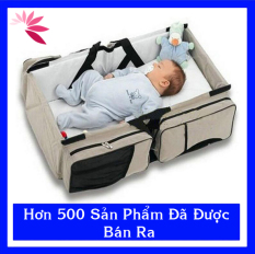 Nôi xách tay , nôi kiêm túi đựng đồ đa năng cho bé đến 24 tháng nhiều màu sắc