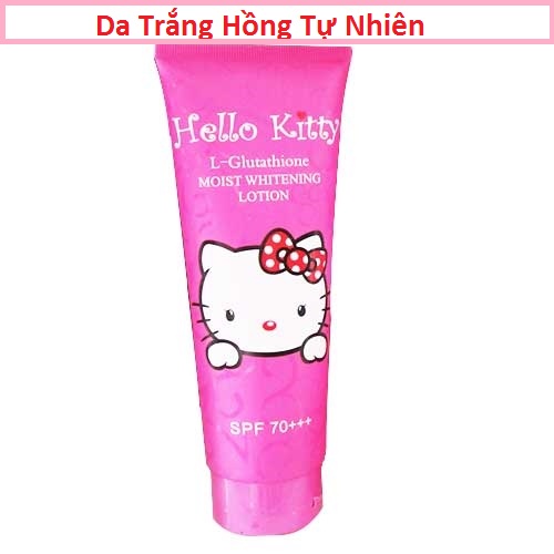 [HCM]Kem dưỡng body da trắng hồng rạng ngời Hello Kitty hồng