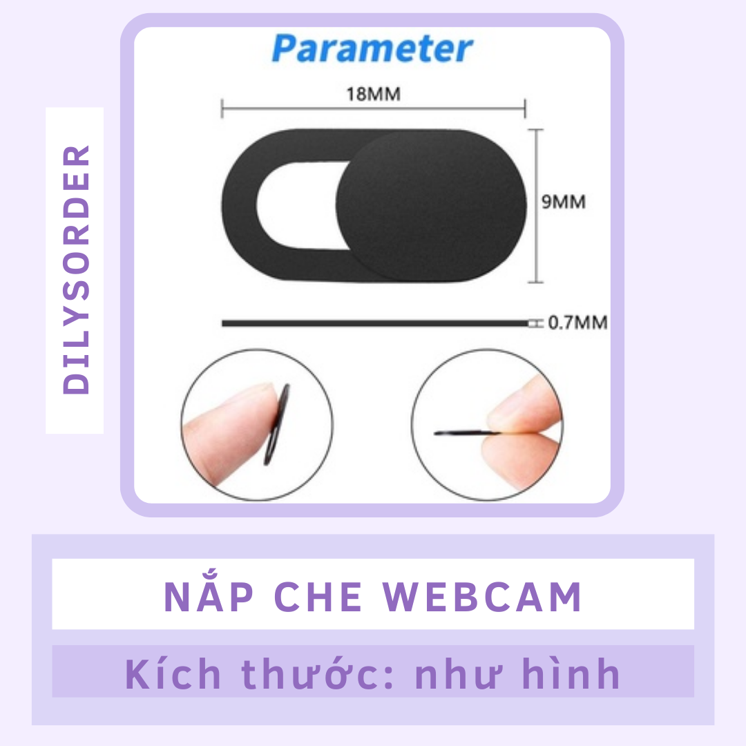 Nắp Che Webcam Miếng Che Webcam Thanh Che Webcam Thanh Trượt Webcam Thanh Đậy Webcam Nắp Đậy Webcam