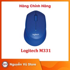 Chuột Không Dây Logitech M331 Silent – Xanh