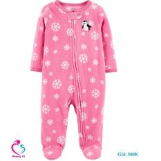 Áo liền quần khóa kéo Carter chim cánh cụt