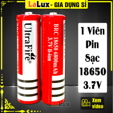Pin Sạc ULTRAFIRE 18650 6800mAh – Pin lithium 3v7 Sạc Dự Phòng Năng Lượng ( shop có bán pin tiểu ) – Lalux