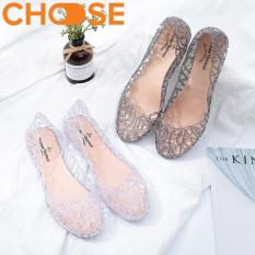 (MẪU MỚI) Giay nu de bang gia re , Búp Bê Nhựa Đi Mưa Uốn Dẻo Kim Tuyến Xinh Xắn 1803