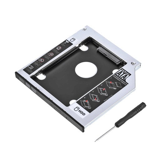 Caddy bay nhôm HddSsd Sata 3 9.5Mm/12.7Mm - khay ổ cứng thay thế ổ Dvd!