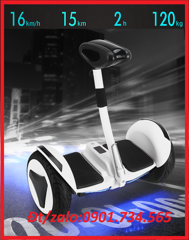 Xe điện cân bằng Mini Robot, xe điện cân bằng 10 inch