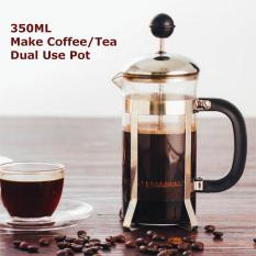 Bình Pha Cafe Kiểu Pháp 350ml (Bạc) – Bình pha cà phê french press – Dùng để pha trà hay cà phê theo phương pháp French press ép cà phê – Thiết kế tinh gọn, hiện đại – Chất liệu cao cấp