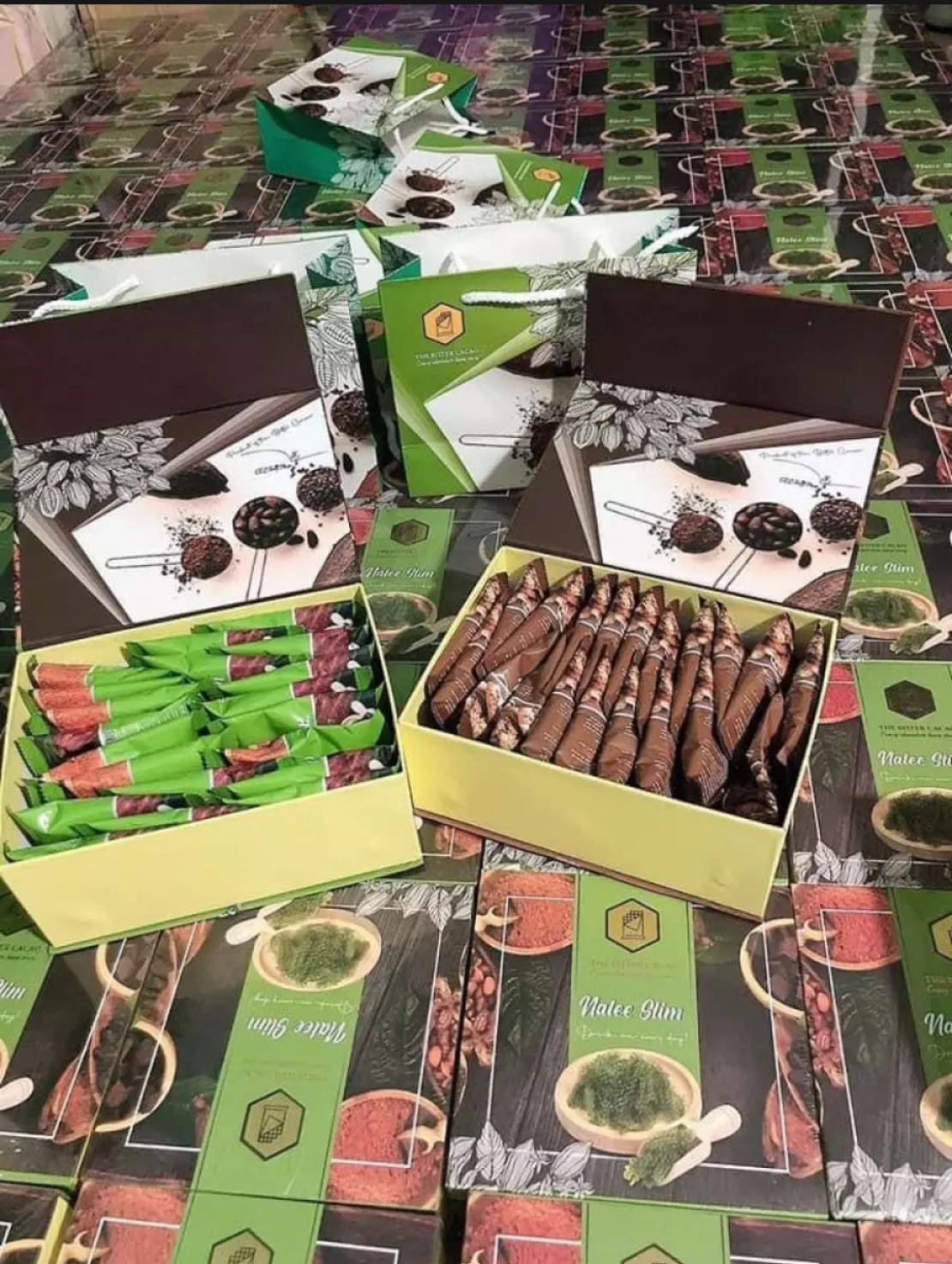 Cacao Nalee Slim - Hộp 20 gói - Cacao giảm cân an toàn