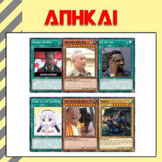 Bộ Bài Yugioh chế Meme in 27 lá