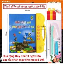 (Thêm Quà tặng cho mẹ Bộ dao tỉa chân mày giá trị 20K) Sách Điện Tử Thông Minh Cho Bé Sách Song Ngữ Cho Bé học tiếng anh SÁCH ĐIỆN TỬ SONG NGỮ ANH – VIỆT