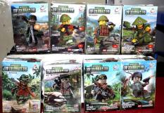Lepin lắp ghép BỘ 8 LÍNH VIỆT NAM trong chiến tranh Việt Nam-Mỹ