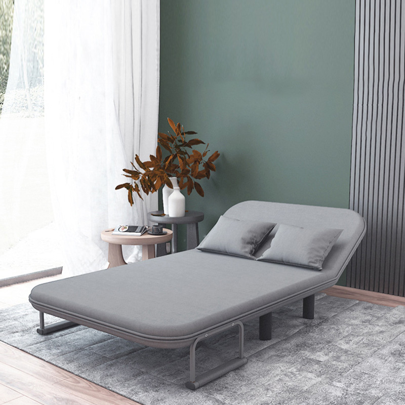 JJT Ghế sofa kéo ra hiện đại đơn giản giường căn hộ cho thuê nhà đơn vị nhỏ đơn giản...