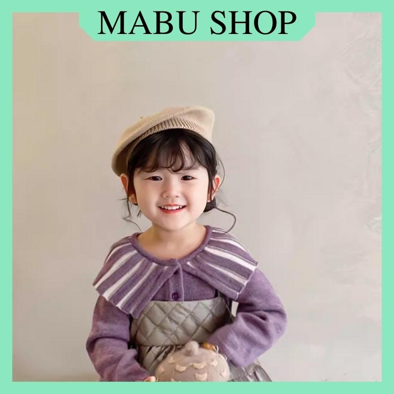 Mũ cho bé sơ sinh MABUSHOP phong cách Hàn Quốc kiểu dáng trơn nón dành cho trẻ em từ 6...