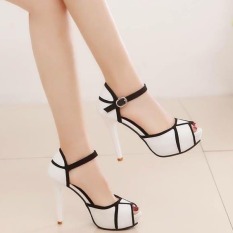 GIÀY CAO GÓT HỞ MŨI PHỐI MÀU SANG CHẢNH DA SI MỀM CAO CẤP – GIÀY NỮ CAO 9CM NHẬP KHẨU QUẢNG CHÂU BAO BỀN ĐẸP (chuẩn form y hình)