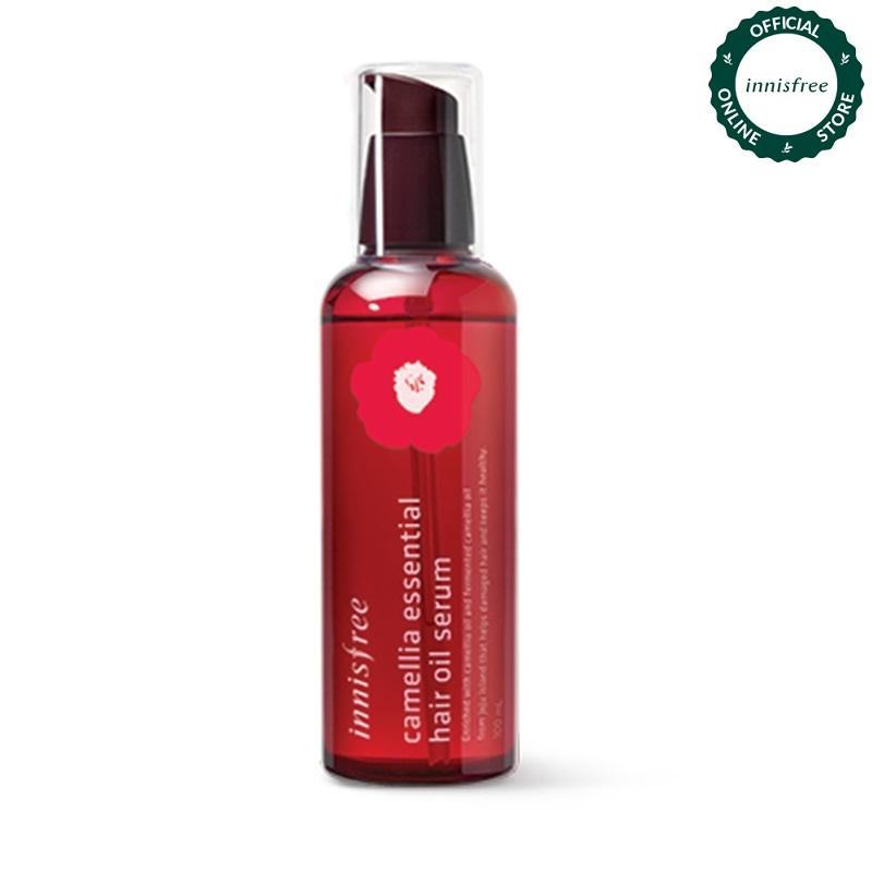 Tinh dầu dưỡng tóc chiết xuất từ hoa trà Innisfree Camellia Essential Hair Oil Serum 100ml