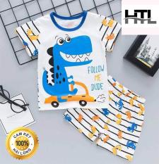 (rẻ vô địch)Bộ đồ bé trai HTL mẫu khủng long