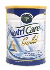 Sữa bột Nutricare Gold – dinh dưỡng phục hồi bồi bổ sức khoẻ giúp giảm căng thẳng mệt mỏi và tăng cường hoạt động trí não (900g)