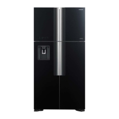 [Trả góp 0%]Tủ lạnh Hitachi R-FW690PGV7 (GBK) 540 lít Inverter (Đen)