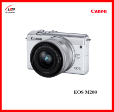 MÁY ẢNH CANON EOS M200 KIT (EF-M15-45mm) (chính hãng Lê Bảo Minh)