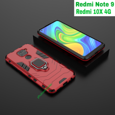 Ốp lưng Xiaomi Redmi Note 9 / Redmi 10x 4G dùng chung Iron Man Iring chống sốc chống va đập mạnh siêu bền