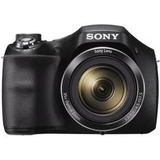 Máy ảnh KTS Sony Cyber-Shot DSC-H300 20.1MP và Zoom quang 35x (Đen)