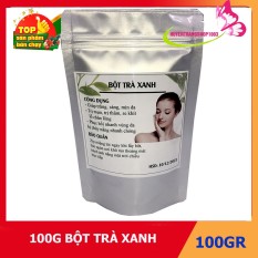 100g bột trà xanh nguyên chất