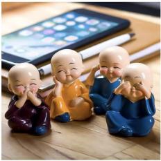 Bộ Tượng 4 Chú Tiểu 4 Không