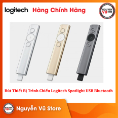 Bút Thiết Bị Trình Chiếu Logitech Spotlight USB Bluetooth – Hàng Chính Hãng
