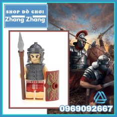 Xếp hình mô hình Roman Rome La mã Gladiator Lego Minifigures xinh xh648 x0164