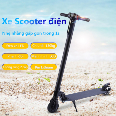 Xe Scooter xe trượt điện mini có thể gấp thanh thiếu niên nam nữ đi làm đi học tiện lợi Our shopping home