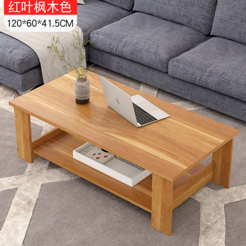 Bàn trà sofa bằng gỗ kiểu dáng đơn giản tiện dụng nhiều kích thước J0507