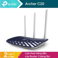 TP-Link Bộ phát wifi (Cuc phat wifi) Chuẩn AC 750Mbps Archer C20 – Hãng Phân Phối Chính Thức
