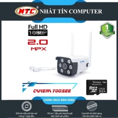 Camera IP Wifi Trong nhà Ngoài trời Yoosee GW-216S 2 Râu FullHD 1080P 4 LED trợ sáng đàm thoại 2 chiều (Trắng) – 4 PHÂN LOẠI TÙY CHỌN – Nhất Tín Computer