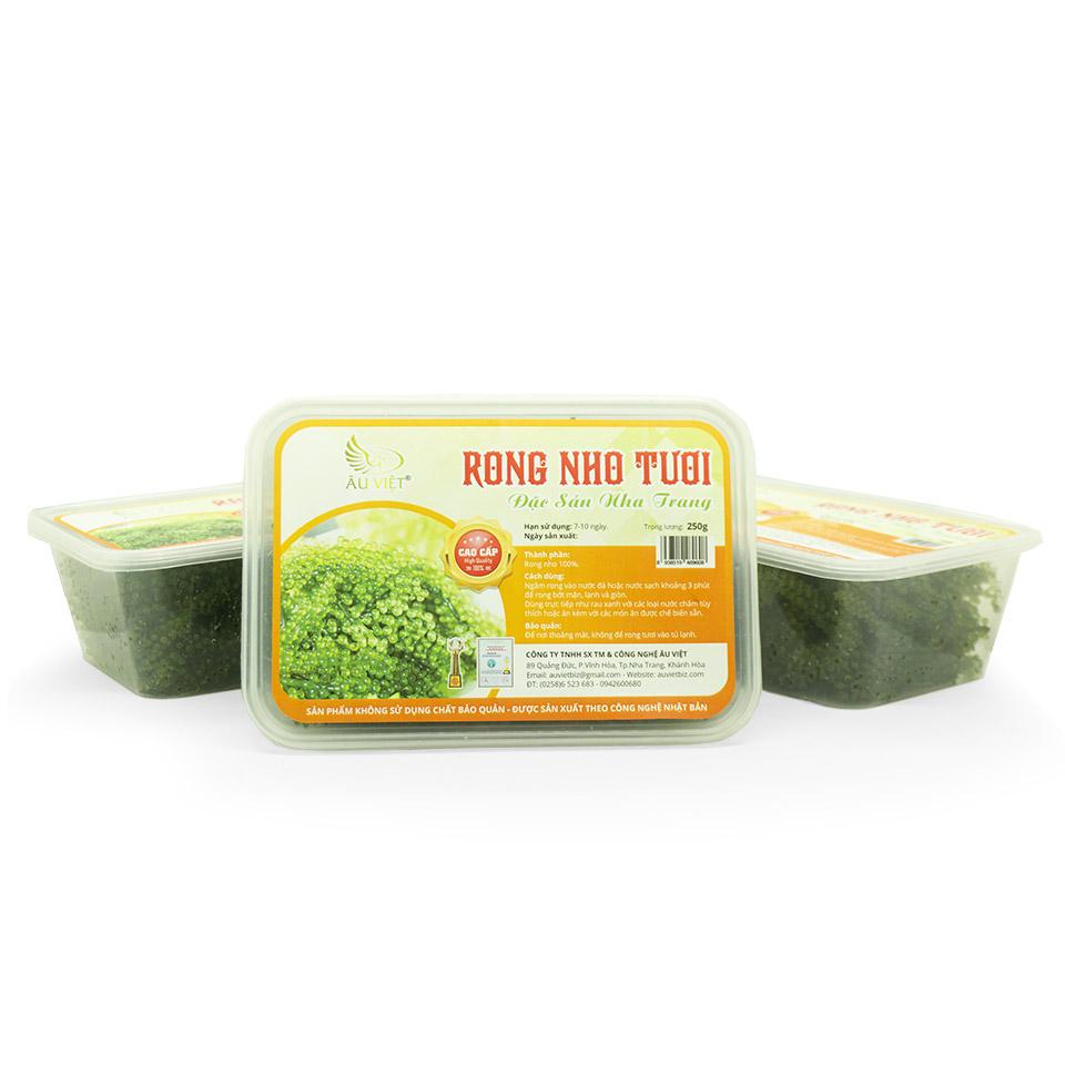 Rong nho tươi cao cấp Âu Việt - hộp 250g