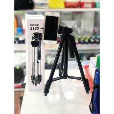 Chân máy chụp ảnh tripod 3120 mẫu 2020 [Mua 1 được 3] , tripod điện thoại, chân quay điện thoại, gậy livestream quay phim + Tặng kèm 1 remote chụp ảnh+ giá kẹp điện thoại – BEEKEYSTORE