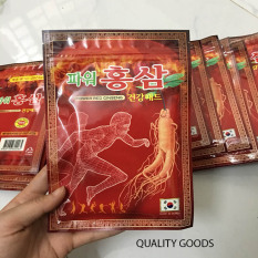 [HÀNG CHÍNH HÃNG] Combo 5 gói cao dán hồng sâm giảm đau 20 miếng/gói – POWER RED GINGSENG – Quality Goods – {HÀNG XÁCH TAY} Chất lượng tốt, hiệu quả cao cho người sử dụng, an toàn, tiện lợi