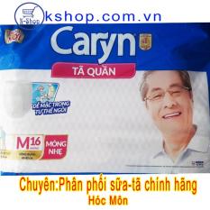 Tã quần Caryn mỏng nhẹ M16 (60-85CM)-Mẫu Mới Giao Diện Mới