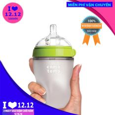 Bình sữa COMOTOMO 250ml ml Xanh (Hãng phân phối chính thức)