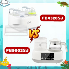 Máy tiệt trùng sấy khô bình sữa và hâm nước pha sữa FB4320SJ và FB9002SJ đa năng 5 trong 1 Multimax FatzBaby