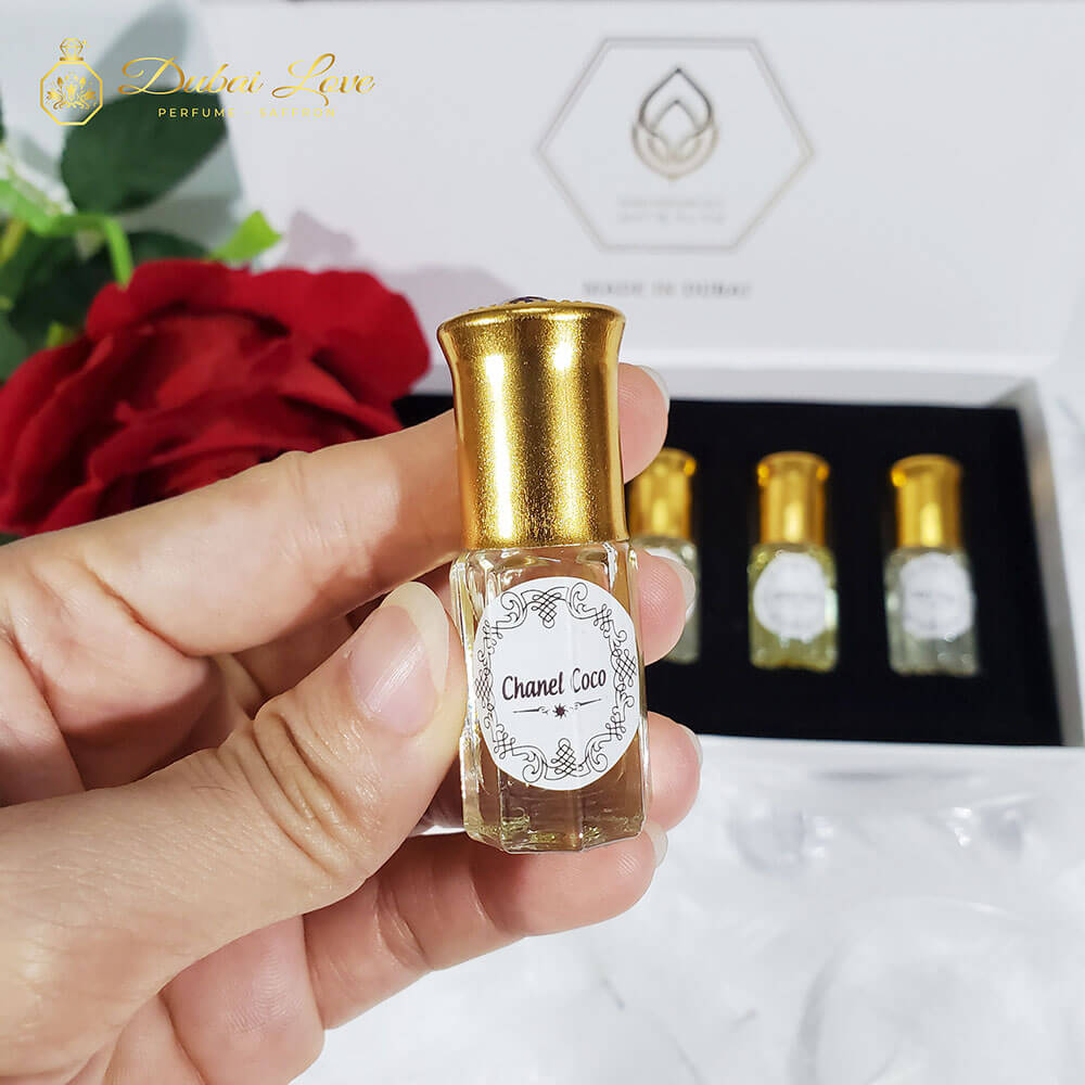 Nước hoa Nữ, Nước Hoa Mini Dubai chai lẻ và set 5 chai thiết kế - Bestore VN