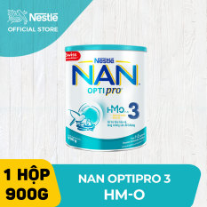 Sữa bột Nestle NAN OPTIPRO 3 HM-O 900g cho trẻ từ 1-2 tuổi giúp trẻ dễ tiêu hóa tăng cường sức đề kháng và phát triển khỏe mạnh
