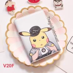 VÍ ĐỰNG HỘ CHIẾU PASSPORT COVER PIKACHU V20